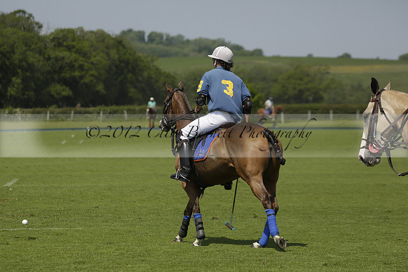 Four Quarters Orange v Montana in a Cicero Cup Polo match 2013.06.06