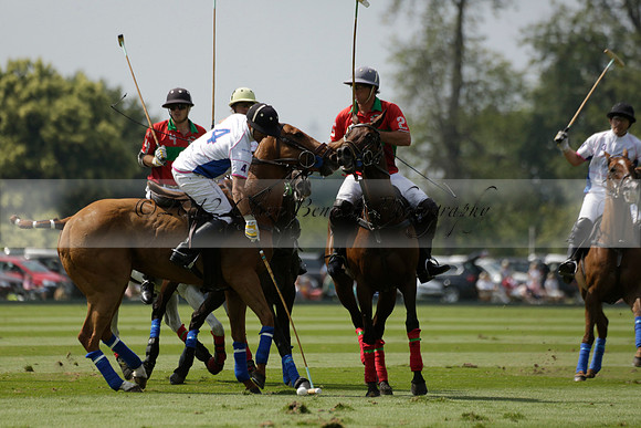 El Remanso v Sumaya in a Veuve Clicquot Gold Cup Polo Match 2013.07.13