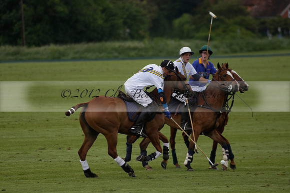 Burningfold v Combe Place in a June 4 Goal Cup polo match 2013.06.11