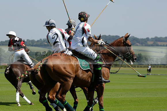 Enigma v Dubai in a Veuve Clicquot Gold Cup Polo Match 2013.07.08