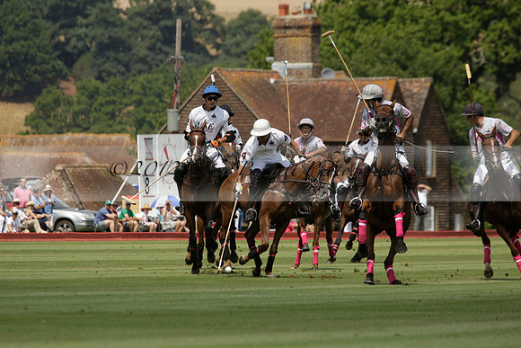 Talandracas v UAE Polo Team in a Veuve Clicquot Gold Cup Polo Match 2013.07.13