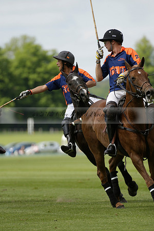 Las Estrellas v Four Quarters Blue in the final of the Jubilee Cup Polo match 2013.06.02
