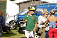 Wilde Cup polo match played between Mount Loftus (red) vs New Forest (green) At the New Forest Polo Club on Sunday 18 August 2013