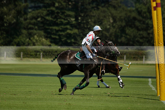 Enigma v Dubai in a Veuve Clicquot Gold Cup Polo Match 2013.07.08