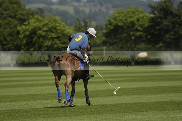 Four Quarters Orange v Montana in a Cicero Cup Polo match 2013.06.06