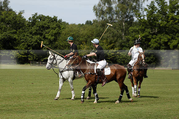 Deloitte v Knightsbridge in the -5 Goal Final at The Pro-Am City Polo Championships on Sunday 1 September 2013 at Ascot Park Polo Club. www.polopictures.co.uk