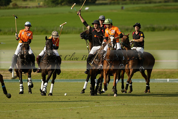 Shoreline v Cowdray Vikings in a Easebourne Cup Semi-final Polo match 2013.06.07