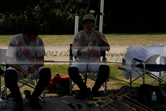Zacara v Talandracas in a Veuve Clicquot Gold Cup Polo Match 2013.07.18
