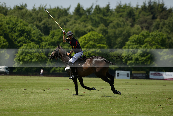 Black Bears v Salkeld in a Cartier Queens Cup polo match 2013.06.05