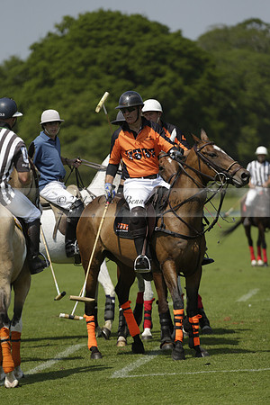Four Quarters Orange v Montana in a Cicero Cup Polo match 2013.06.06