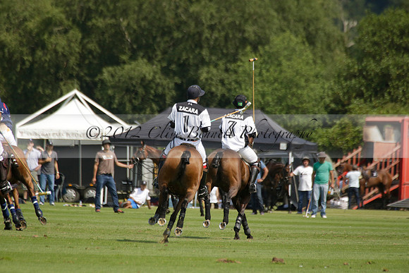 Zacara v Les Lions in a Veuve Clicquot Gold Cup Polo Match 2013.07.06