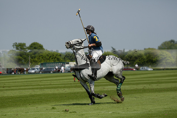 Four Quarters Orange v Montana in a Cicero Cup Polo match 2013.06.06