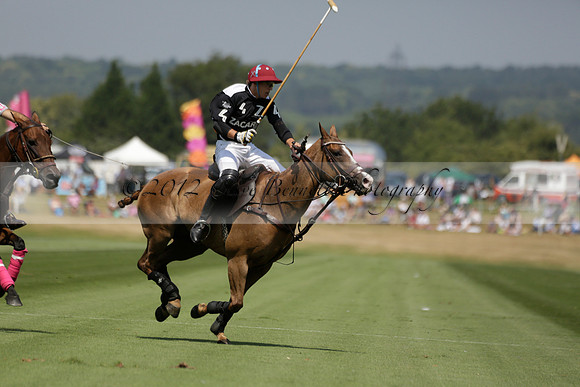 Zacara v Talandracas in a Veuve Clicquot Gold Cup Polo Match 2013.07.18