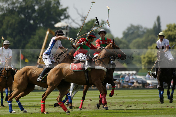 El Remanso v Sumaya in a Veuve Clicquot Gold Cup Polo Match 2013.07.13
