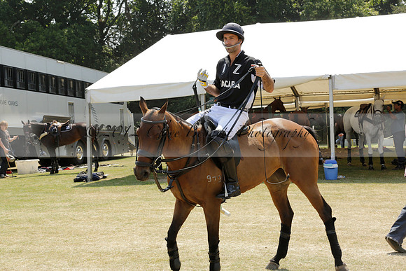 Zacara v Talandracas in a Veuve Clicquot Gold Cup Polo Match 2013.07.18