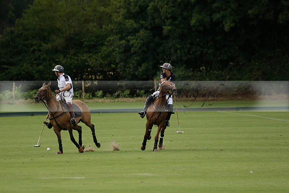 Beau Design v Boscom in an August Rother Cup 4 goal polo match at Cowdray Park Polo Club on Wednesday 07 August 2013