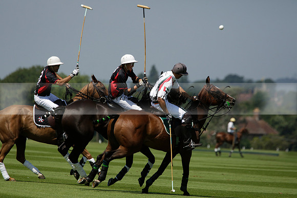 Enigma v Dubai in a Veuve Clicquot Gold Cup Polo Match 2013.07.08
