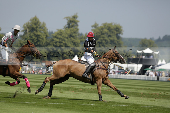 Zacara v Talandracas in a Veuve Clicquot Gold Cup Polo Match 2013.07.18