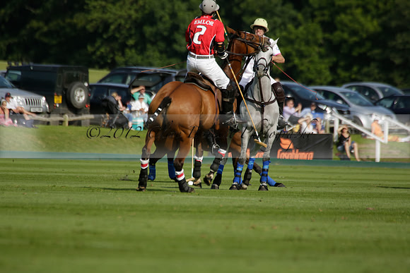 El Remanso v Emlor in a Veuve Clicquot Gold Cup Polo Match 2013.06.30