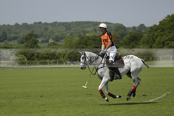 Four Quarters Orange v Montana in a Cicero Cup Polo match 2013.06.06