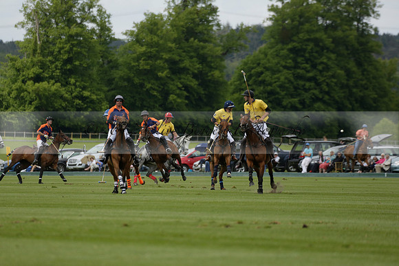 Las Estrellas v Four Quarters Blue in the final of the Jubilee Cup Polo match 2013.06.02