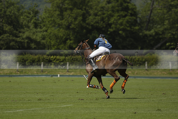 Four Quarters Orange v Montana in a Cicero Cup Polo match 2013.06.06