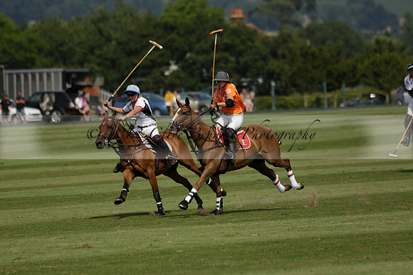 Cowdray Vikings v Enigma in a Bloom British Ladies Open Championship Polo match 2013.07.17
