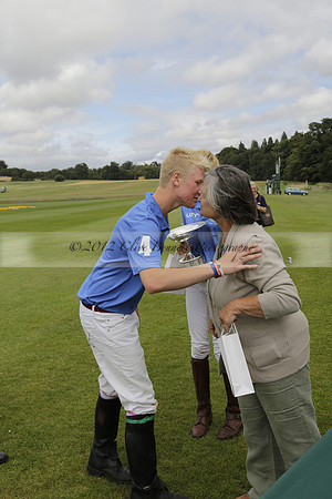 The Colts Cup presentation at Cowdray Park Polo Club on Lawns 2 on Thursday 15 August 2013 2013.08.15
