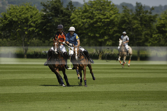 Four Quarters Orange v Montana in a Cicero Cup Polo match 2013.06.06