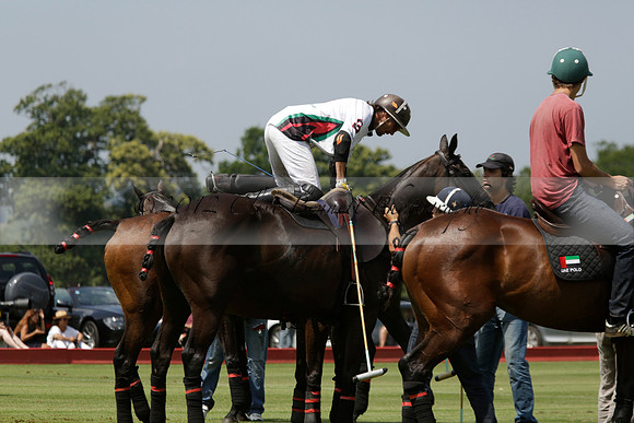 Talandracas v UAE Polo Team in a Veuve Clicquot Gold Cup Polo Match 2013.07.13