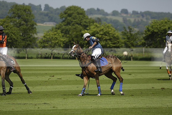 Four Quarters Orange v Montana in a Cicero Cup Polo match 2013.06.06