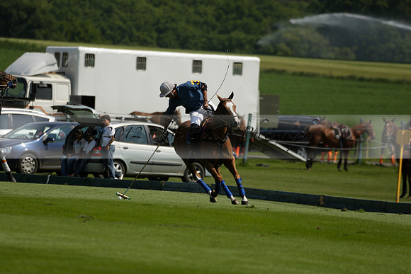 Four Quarters Orange v Montana in a Cicero Cup Polo match 2013.06.06