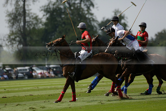 El Remanso v Sumaya in a Veuve Clicquot Gold Cup Polo Match 2013.07.13