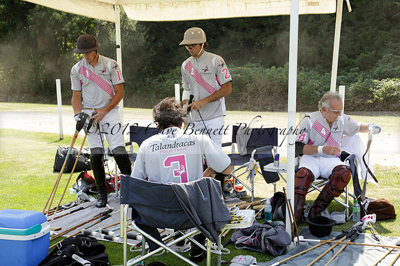 Zacara v Talandracas in a Veuve Clicquot Gold Cup Polo Match 2013.07.18