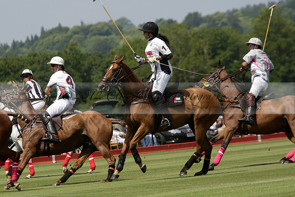 Talandracas v UAE Polo Team in a Veuve Clicquot Gold Cup Polo Match 2013.07.13