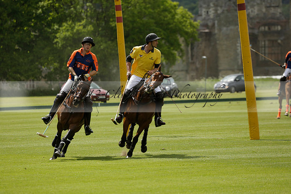 Las Estrellas v Four Quarters Blue in the final of the Jubilee Cup Polo match 2013.06.02