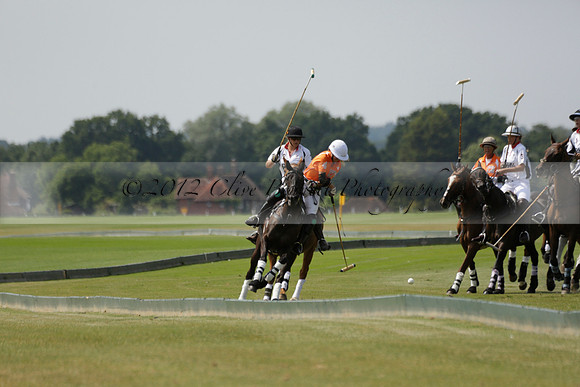 Cowdray Vikings v Enigma in a Bloom British Ladies Open Championship Polo match 2013.07.17
