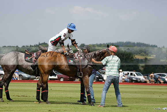 Talandracas v UAE Polo Team in a Veuve Clicquot Gold Cup Polo Match 2013.07.13