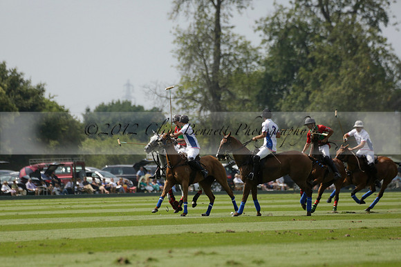 El Remanso v Sumaya in a Veuve Clicquot Gold Cup Polo Match 2013.07.13