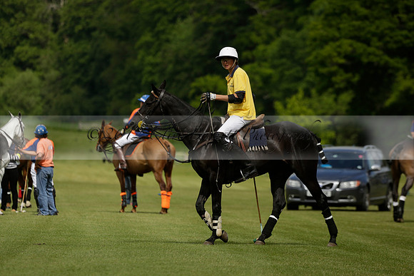 Las Estrellas v Four Quarters Blue in the final of the Jubilee Cup Polo match 2013.06.02