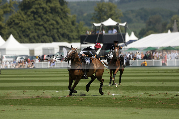 Zacara v Talandracas in a Veuve Clicquot Gold Cup Polo Match 2013.07.18