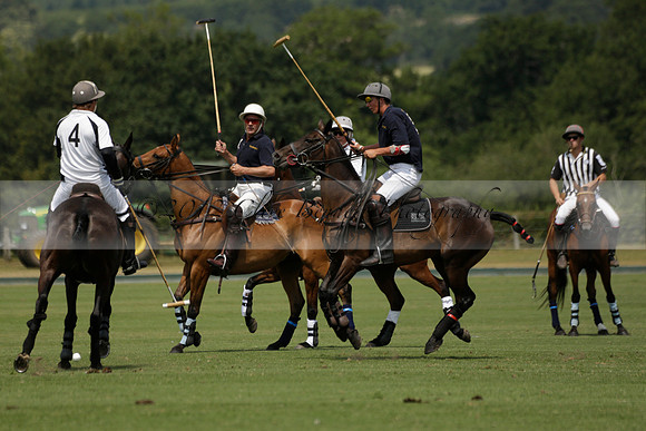 Silver Fox v Wintershall in a July 4 Goal Polo match 2013.07.17