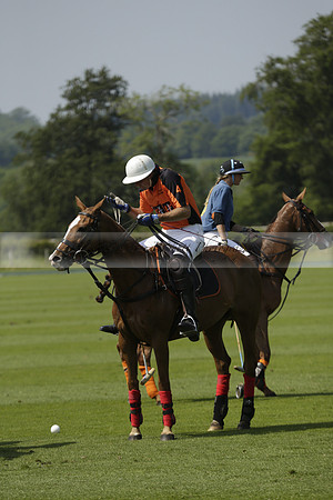 Four Quarters Orange v Montana in a Cicero Cup Polo match 2013.06.06
