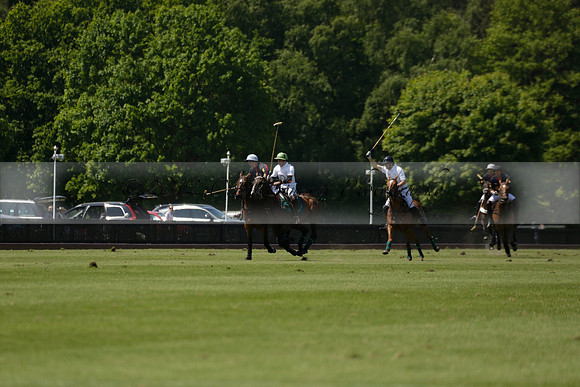 Black Bears v Salkeld in a Cartier Queens Cup polo match 2013.06.05
