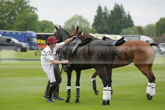 Poulton v Four Quarters Black in a Jaeger Le Coultre Dollar Cup Polo match 2013.05.22