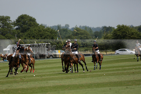 Silver Fox v Wintershall in a July 4 Goal Polo match 2013.07.17