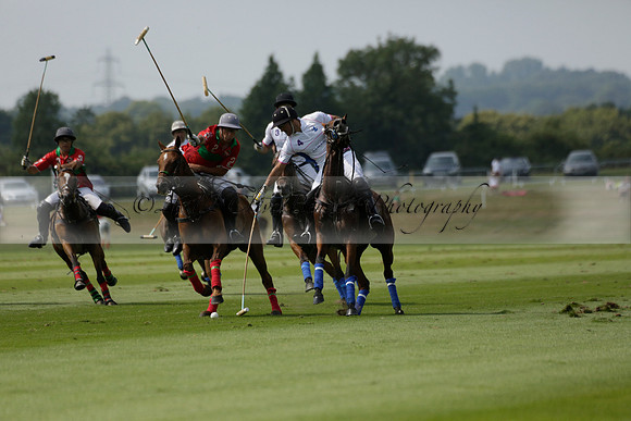 El Remanso v Sumaya in a Veuve Clicquot Gold Cup Polo Match 2013.07.13