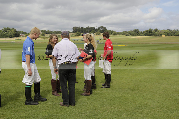 The Colts Cup presentation at Cowdray Park Polo Club on Lawns 2 on Thursday 15 August 2013 2013.08.15