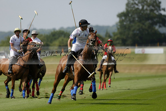 El Remanso v Sumaya in a Veuve Clicquot Gold Cup Polo Match 2013.07.13