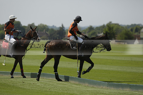 Four Quarters Orange v Montana in a Cicero Cup Polo match 2013.06.06